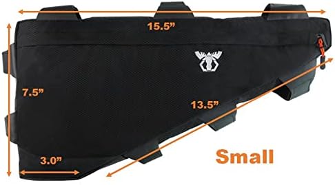 Trail Mountain Bike Full Frame Bag | Bicycle Touring, Bikepacking, Commuting Pack | Trail/Mountain Small, Medium, Large