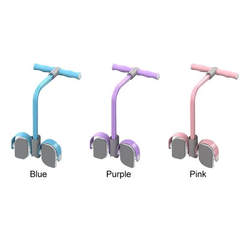 Multifunctional Pedal Puller Resistance Rope, 6 Tube Tension Rope Pull Up Pilate Equipment Yoga Tension Rope Leg Trainer Workout Tool for Full-Body Fitness(Pink)