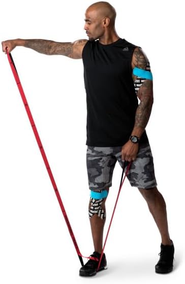 RockTape RockBand Flex Ultra-durable Resistance Bands with Handles and Loops