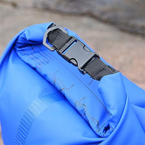Upgraded Waterproof Dry Bag Storage Bags 20L, Roll Top Sack Keeps Gear Dry for Rafting, Boating, Camping, Hiking, Fishing Black