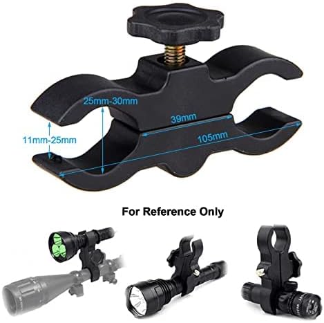 VASTFIRE 350 Yard LED Green Flashlight Kit - Hog Predator Long Range Night Hunting Light - Dual Pressure Switch - Barrel Scope Mounts (1 Rail, 1 Scope) - 2 Rechargeable Batteries
