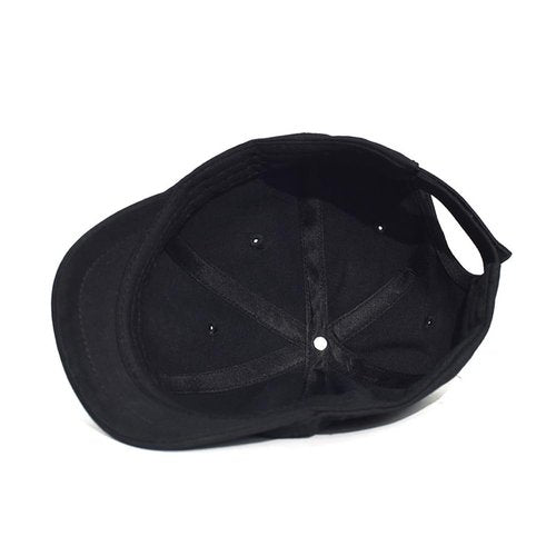 Agturber Men's Short Brim Baseball Cap Quick Dry Lightweight Breathable Adjustable Unstructured Dad Hat Black