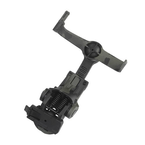 SINAIRSOFT Tactical Helmet ARC Rail Adapter Headsets Rail Mount Bracket Kit with 360°Rotation for Airsoft Games Ear Protection Helmet Mount Accessories (Camouflage Black)