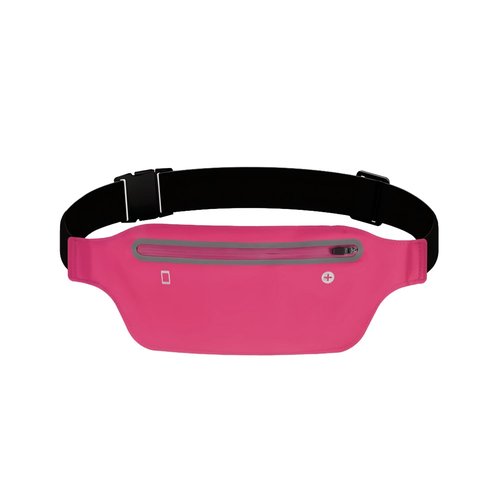 YITORMAN Slim Running Belt,Running Waist Packs,iPhone Running Belt,Money Belt for Running Workout Jogging,Walking,Travel Money Belt Running Gift Gear Accessories(Black) (Rose)