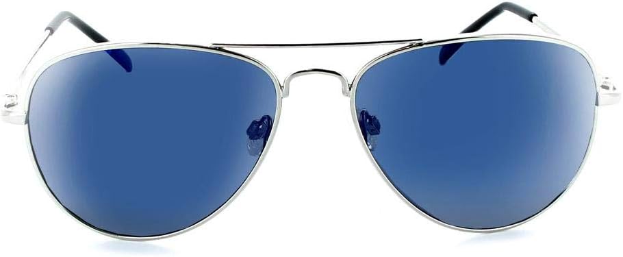 Optic Nerve Estrada Polarized Aviator Sunglasses – Lightweight Classic Frame, UV Protection, Anti-Glare – Unisex Fit