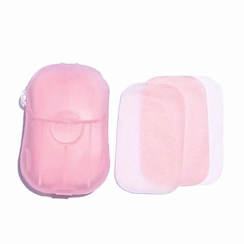 Juroicessry 6Pcs Colorful Soap Sheets for Traveling,Portable Soap Paper, Effectively Cleans Stains, Suitable for BBQ, Camping, Hiking, Traveling，Personal Care， Camping Soap and Shampoo