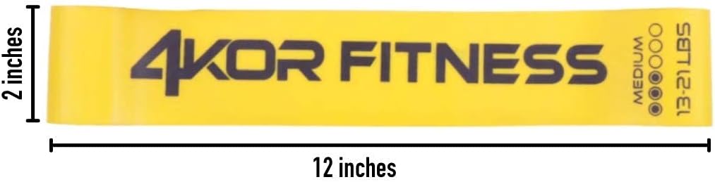 Resistance Loop Band Set, Perfect for Crossfit, Yoga, Physical Therapy, and Booty Building