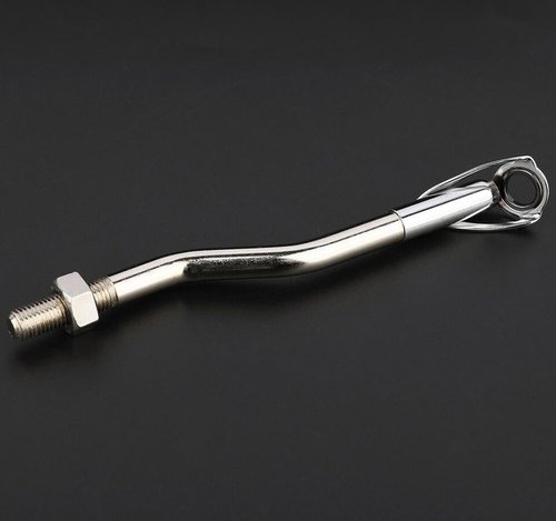 KTGCOZS Replacement Part New Bowfishing Rod Attachment Bow Fishing Reel Seats Shoot Thru Rod Stainless Steel