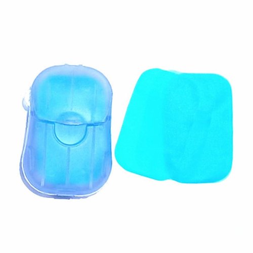Juroicessry 6Pcs Colorful Soap Sheets for Traveling,Portable Soap Paper, Effectively Cleans Stains, Suitable for BBQ, Camping, Hiking, Traveling，Personal Care， Camping Soap and Shampoo