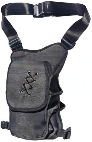 Thigh Pack, Larswon Leg Bag Thigh Pouch Bag Tactical Waist Bag Motorcycle Bag Waterproof