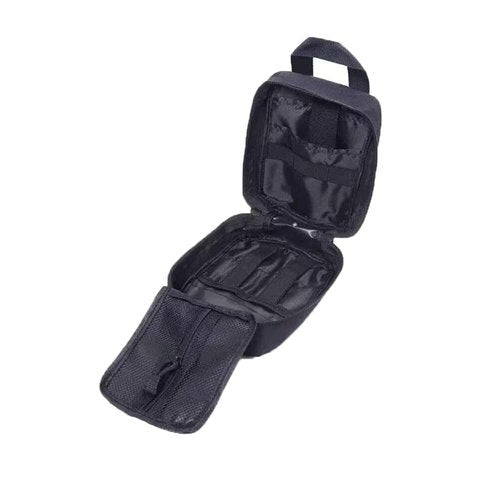 Tactical MOLLE Medical Pouch, Rip-Away EMT First Aid Pouch IFAK Trauma Kit Everyday Carry Survival Bag (Black)