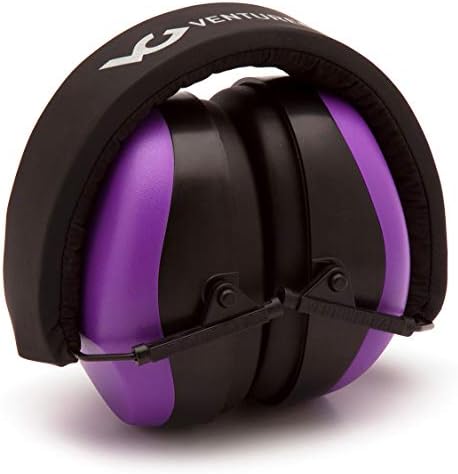 Venture Gear VG80 Series Adult Hearing Protection Earmuff, Hi Vis Orange, VG Clamshell (Model: VGPM8041C)