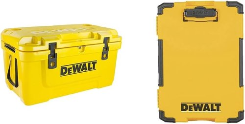DeWalt 25 Qt Roto Molded Cooler , Yellow