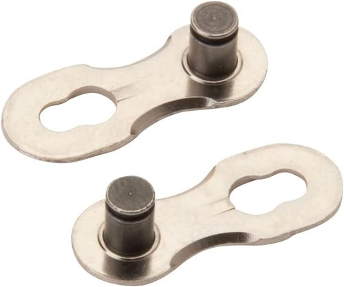 KMC E11 Chain 11-Speed | Designed for E-Bikes | Mountain Bike/Road/Gravel | Compatible with All Major Brands | Missing Link Included | Silver