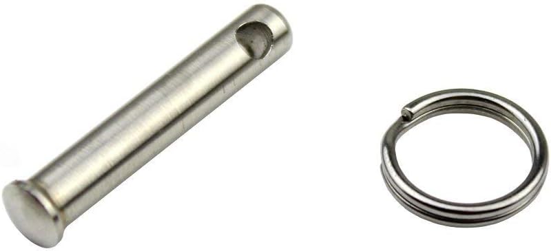 TIKING Titanium Lanyard Bead Bolt Holder With Split Ring (Ti Bolt)