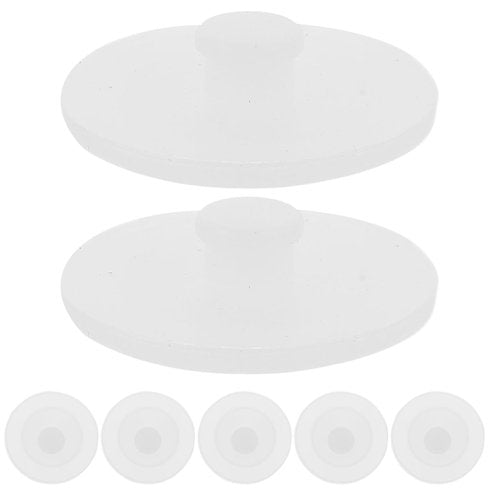 PRETYZOOM 6pcs Silicone Spill Bottle Caps Reusable for Belly Water Bottles Easy to Clean and Maintain -leak for Travel and Daily Use
