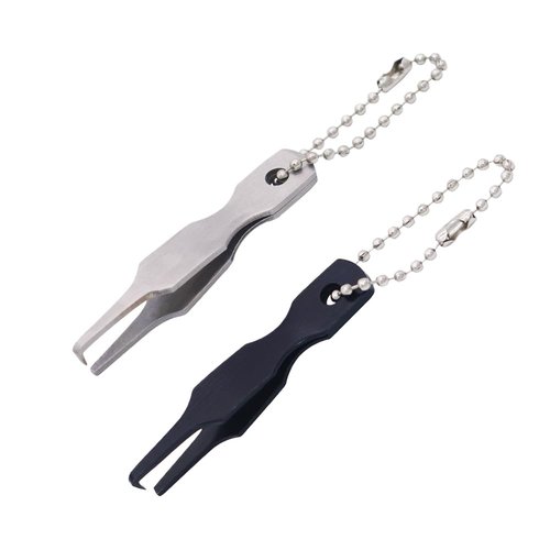 Ximimark 2 PCS Split Ring Pliers Pro - Effortless Lure Attachment Tool with Precision Mini Tweezers, Durable Stainless Steel Split Ring Opener, Ideal for Quick Fishing Rigging
