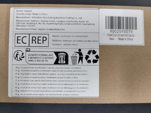 Swpeet 30Pcs M3.5 M4 M5 M6 M7 M8 Galvanized Safety Chain Quick Link and Galvanized Spring Snap Hook Assortment Kit, Heavy Duty Chain Connector Chain Coupler D Shape Locking