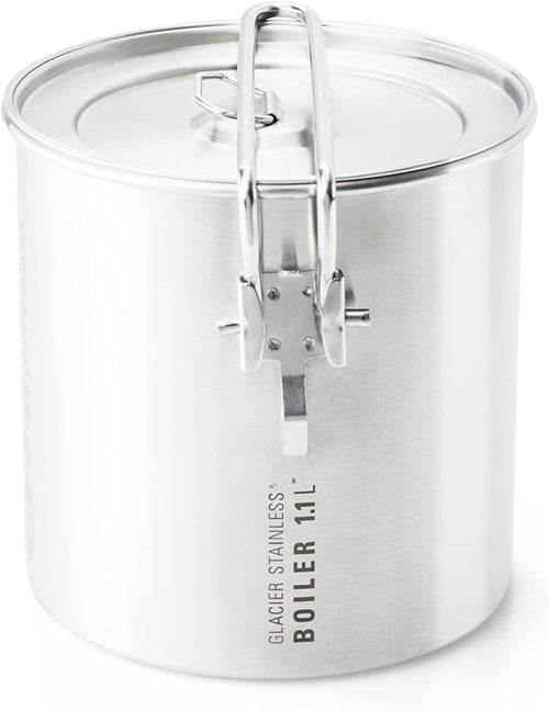 GSI Outdoors Glacier Stainless 1.1 L Boiler For Ultralight Backpacking and Camping