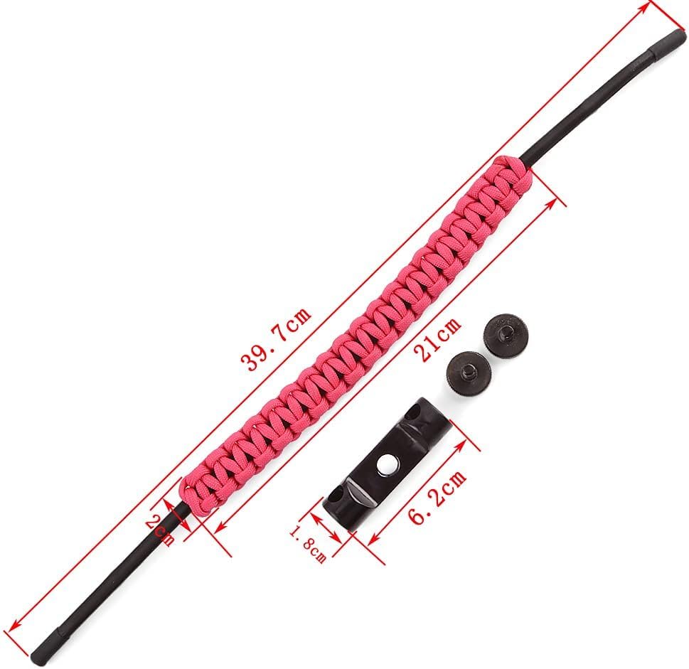 ZSHJGJR Archery Bow Wrist Sling Braided Archery Adjustable Bow Strap Wrist Sling For Compound Bow Hunting Shooting