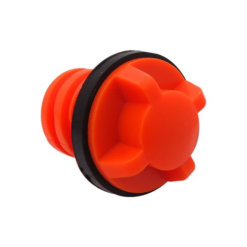 WELURE Cooler Drain Plugs Lid T Latch Straps Handles Replacement Fit for RTIC YETI Coolers,Smellless and Eco-Friendly Silicon (2 Pack Orange Straps + 1 Pack Drain Plug)