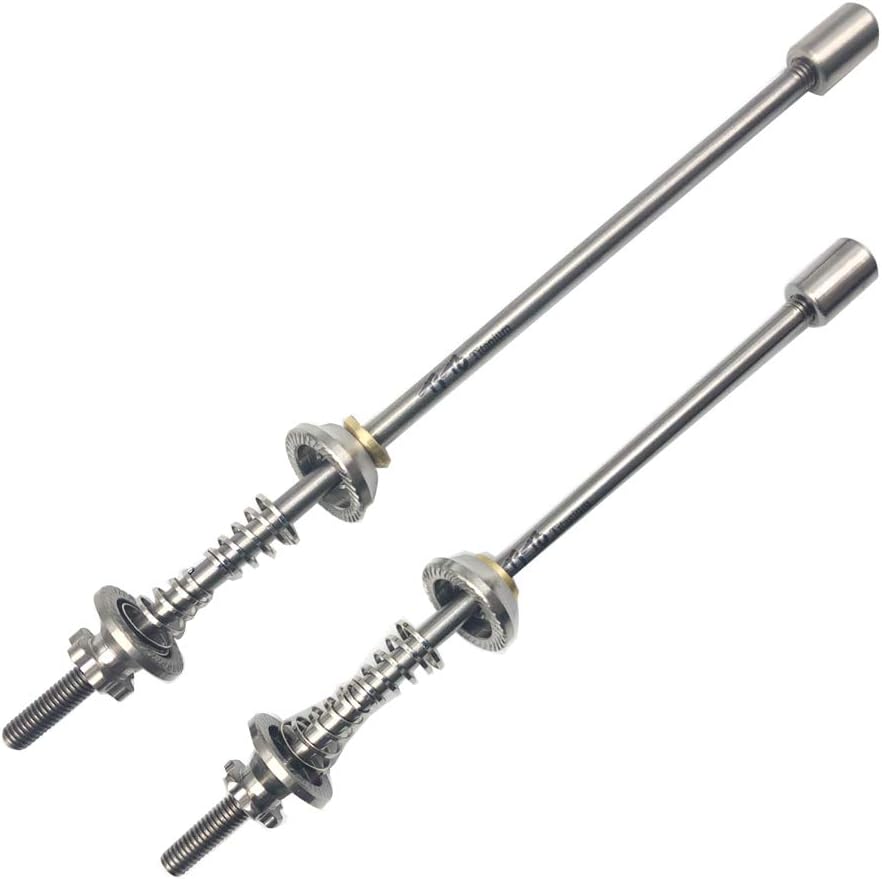 TiTo 1 Pair Lightest Titanium Quick Release for Road Bike MTB Wheels hub Mountain Bicycle