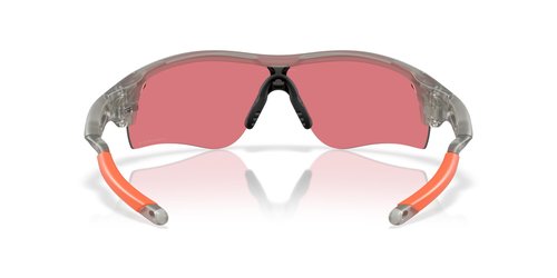 Oakley Men's OO9206 Radarlock Path Low Bridge Fit 0 Sunglasses, Matte Grey Ink/Prizm Trail Torch, 38 mm
