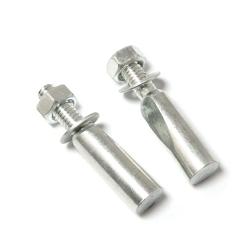PZRT 2PCS Bicycle Pins Toy Bike Crutch Pins 9.5x40mm Center Crank Pins Trike Sprocket Crutch Bicycle Accessories Cycling Gear Mountain Bike Crank Wheel Extractor Large