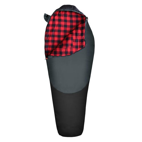 WKFAMOUT Cold Weather Mummy Sleeping Bag Flannel 0 Degree Winter Sleeping Bag Machine Washable Heavy Duty for Adults,Teenager with Compression Sack 4 Seasons for Camping Hiking Traveling