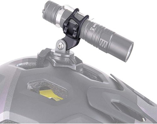 Bicycle Light Torch Flashlight Holder Clip Mount Bracket for Road Bike Cycling Part Adjusted Compatible with Gopro Camera Mount Holder Adapter(2PCS)