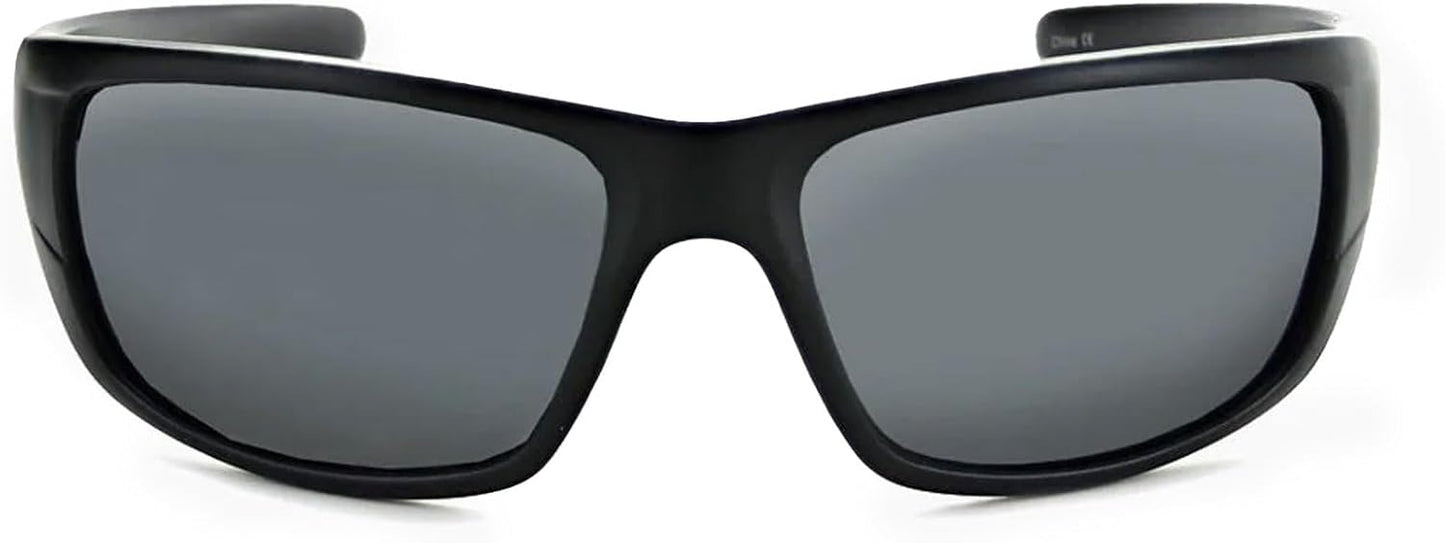 Optic Nerve Alpine Contra Sport Sunglasses – Lightweight Sportwrap Frame, UV Protection, Anti-Glare – Unisex Fit