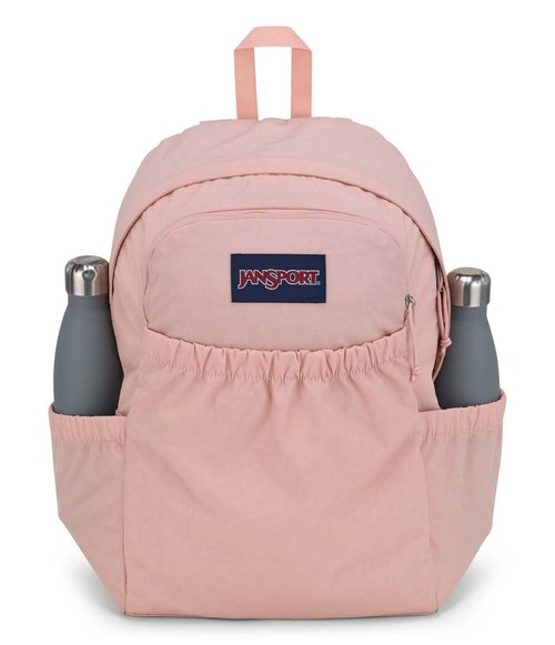JanSport Slouch Pack - Fully Padded Back Panel - Comfortable and Ideal Storage - Misty Rose