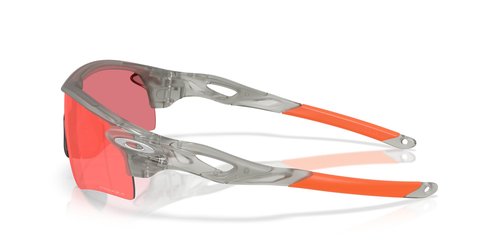 Oakley Men's OO9206 Radarlock Path Low Bridge Fit 0 Sunglasses, Matte Grey Ink/Prizm Trail Torch, 38 mm