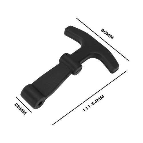 SG Store 2PCS Cooler Lid Latches 111.54x80x23mm T Shaped Silicone Latches Silicone Coolers T Latches Compatible with Yeti Tundra Coolers Accessories