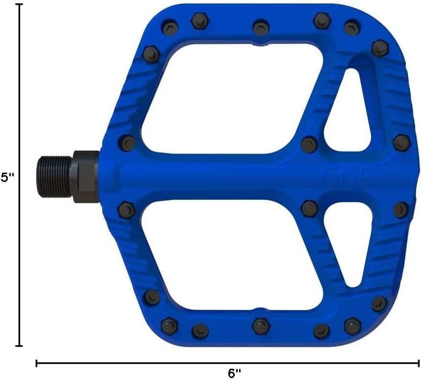 OneUp Components Composite Pedals – Lightweight, Durable Flat Bike Pedals for Mountain Bikes (MTB)