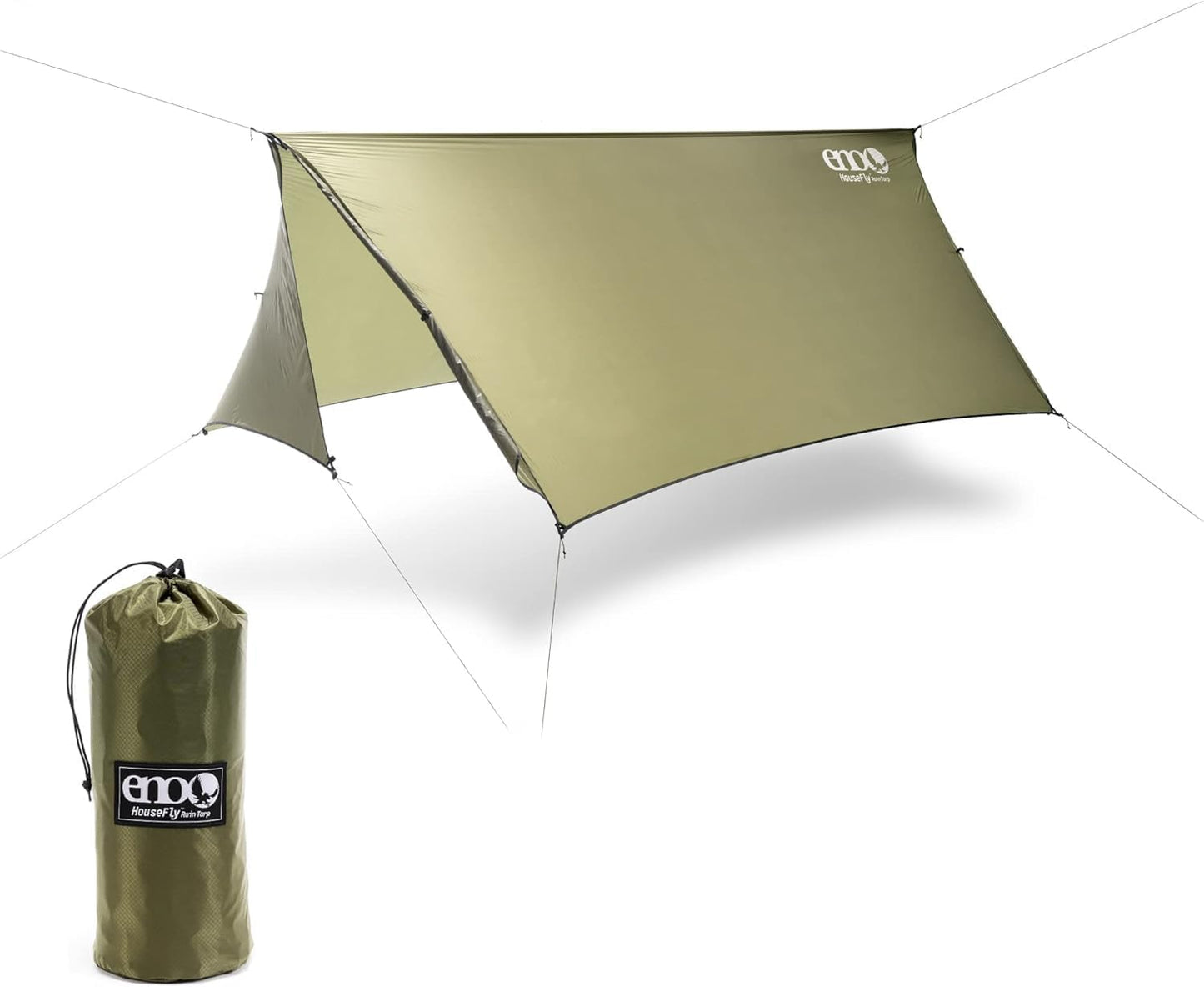 Ultralight Rain Tarp for Camping - ENO Eagles Nest Outfitters HouseFly