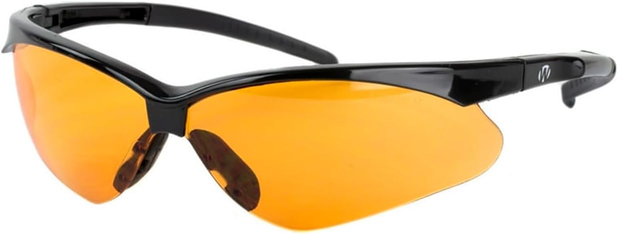 Walker's Crosshair Sport Shooting Glasses - Lightweight Impact-Resistant Lenses Soft Non-Slip UV Protection Hunting Range