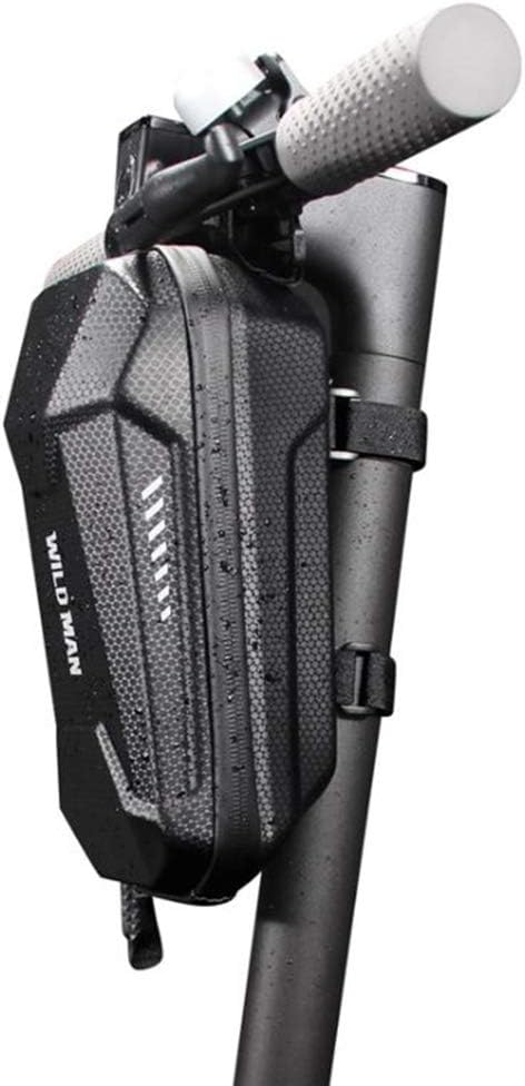 WILD MAN Hard Shell Waterproof Scooter Storage Bag for Kick Scooters Folding Bike (3L)