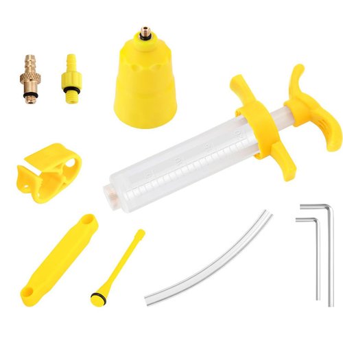 HOUSON Bicycle Oil Bleeding Kit Tool, Hydraulic Disc Brakes Service Kit - Oil Filling Connection for L-TWOO Disc Brakes