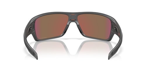 Oakley OO9307 Turbine Rotor Sunglasses, Matte Steel/Prizm Violet Polarized, 32 mm