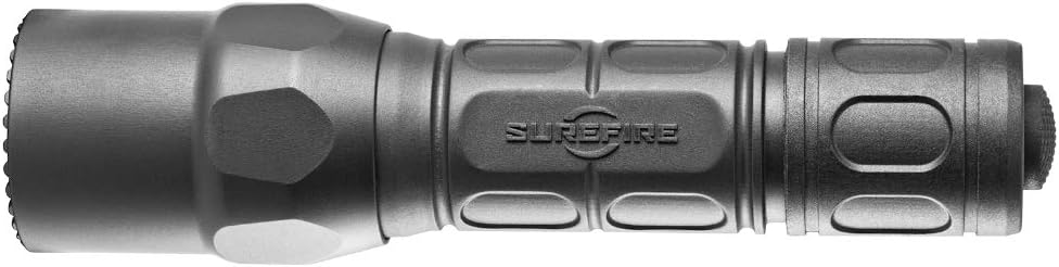 SureFire G2X Pro 600 Lumen Tactical EDC Flashlight Bundle with 2 Extra CR123A Batteries and Lightjunction Battery Case (Black)