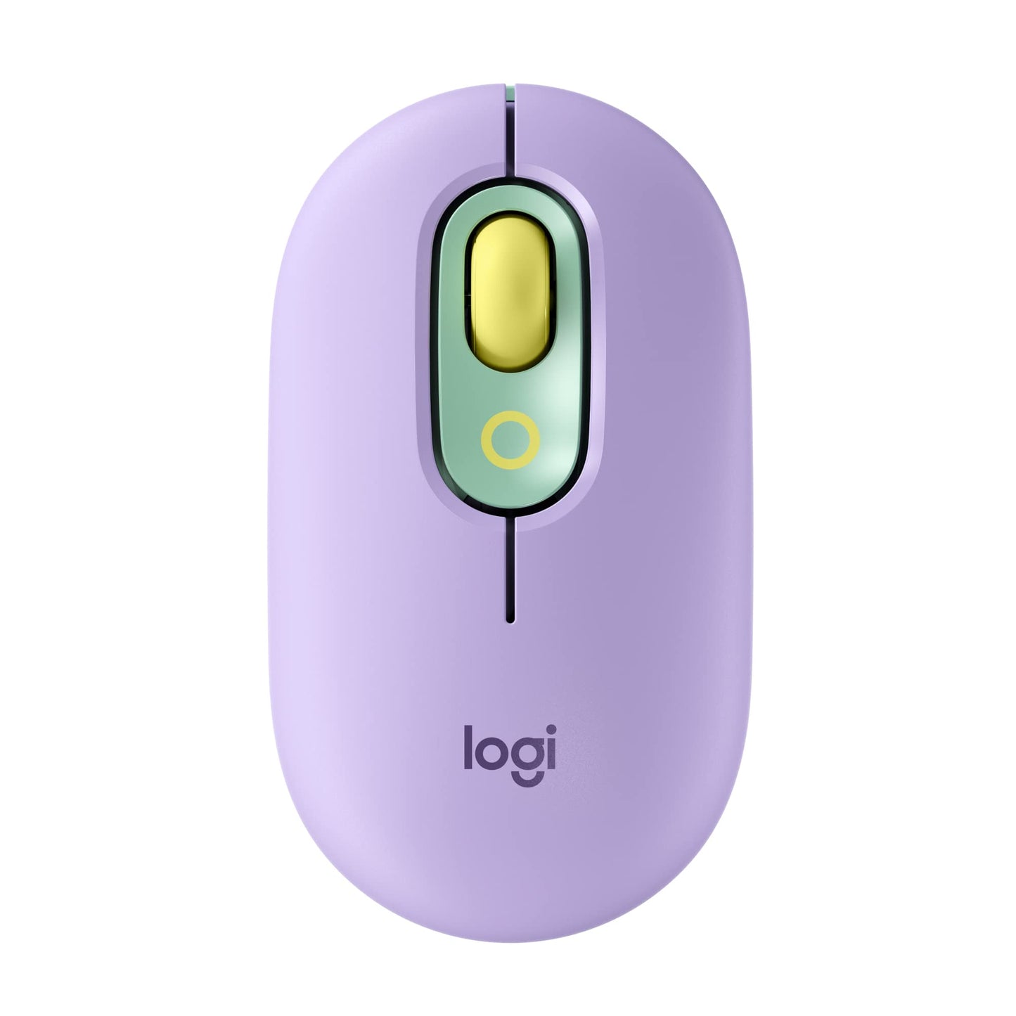 Logitech POP Mouse, Wireless Mouse with Customizable Emojis, SilentTouch Technology, Precision/Speed Scroll, Compact Design, Bluetooth, Multi-Device, OS Compatible - Heartbreaker Rose