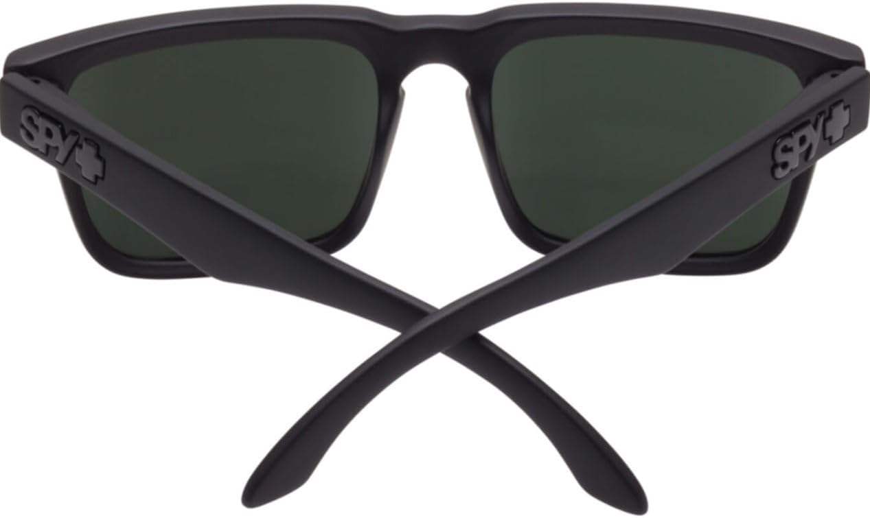 Spy Optic Helm Polarized Matte Black Sunglasses 183015374135, 58mm