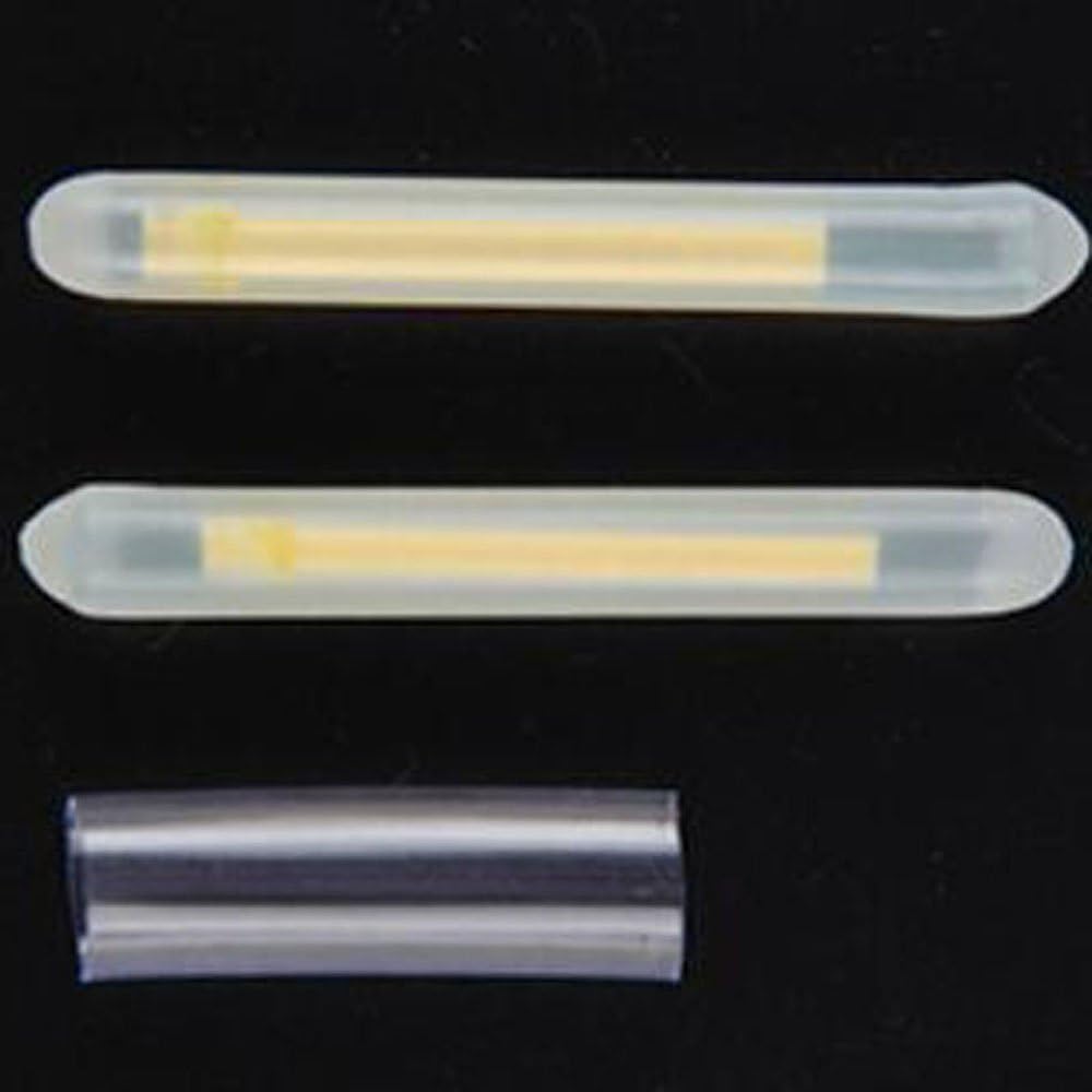 QualyQualy Fishing Glow Sticks for Bobbers 1" 1.5" 2" 3" Fishing Bobber Lights, Fishing Rod Bell Alarm Lights, Bobber Glow Sticks Bulk Kit 10-250Pcs