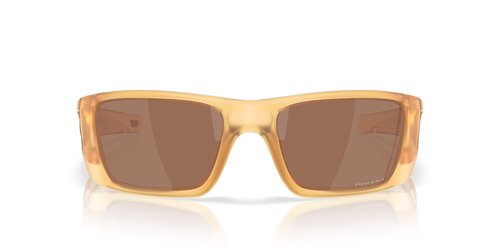 Oakley Men's OO9096 Fuel Cell Rectangular Sunglasses, Matte Transparent Light Curry/Prizm Tungsten, 60 mm