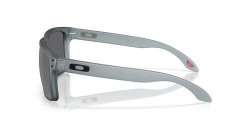 Oakley OO9102 Holbrook Sunglasses, Matte Crystal Black/Prizm Black Polarized, 57 mm