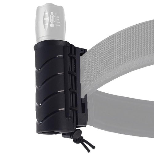 Flashlight Holder for Duty Belt Tactical MOLLE Torch Holster Rotatable Light Carry Case Pouch fit 1"-1.2" Diameter Flashlight for Police Leo Security Military