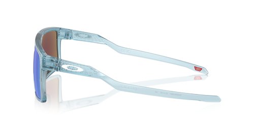 Oakley OO9285 Helux Sunglasses, Transparent Stonewash/Prizm Sapphire, 61 mm