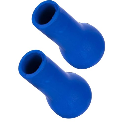Moovul 2PCS Blue Fishing Rod Butt Cushion,Portable Belly Top Gimbal Fishing Belt Waist Holder Shock Absorption Stand Holder
