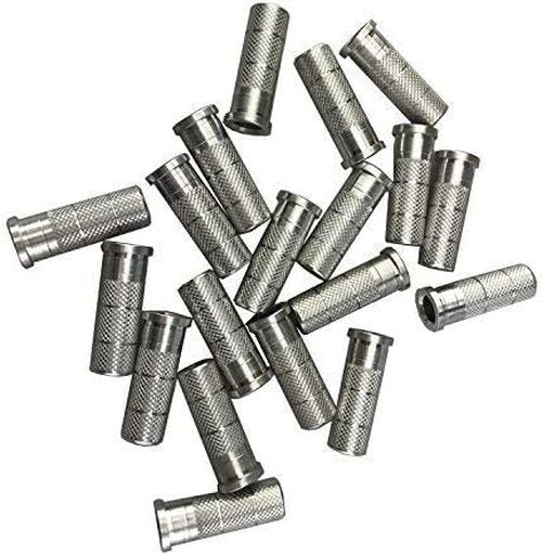 Crossbow Bolt Inserts Crossbows 22/64" Aluminum Point Inserts for 0.297 Inside Diameter Crossbow Arrows (12 Pack)